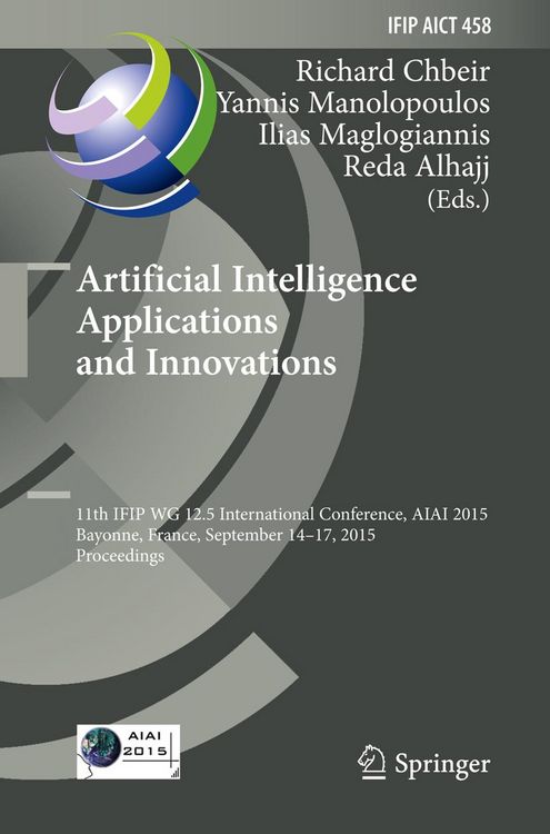 Produktbild: Artificial Intelligence Applications and Innovations