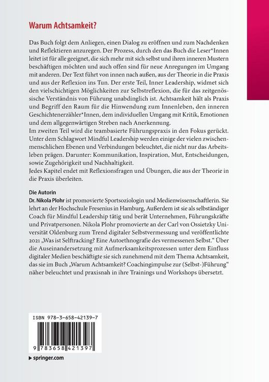 Produktbild: Warum Achtsamkeit?