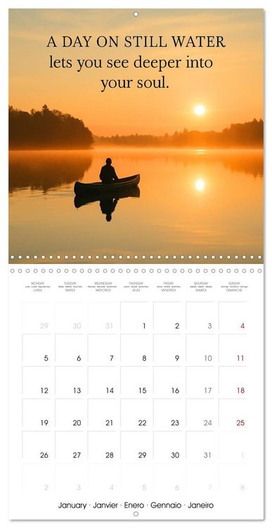 Produktbild: Let the moment guide you (Wall Calendar 2026 12 &times; 12 Inch) CALVENDO 12 Month Wall Calendar