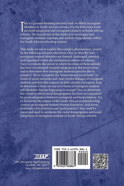 Produktbild: The Construction, Negotiation, and Representation of Immigrant Student Identities in South African schools