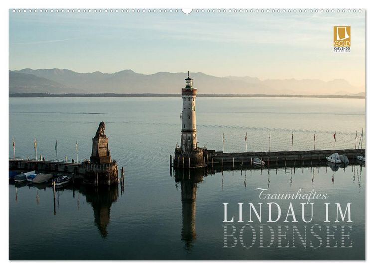 Produktbild: Traumhaftes Lindau im Bodensee (Wandkalender 2026 DIN A2 quer), CALVENDO Monatskalender