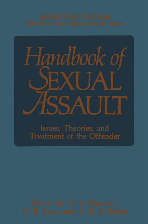Produktbild: Handbook of Sexual Assault