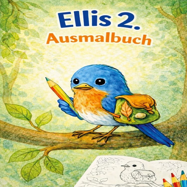 Produktbild: Ellis 2. Ausmalbuch