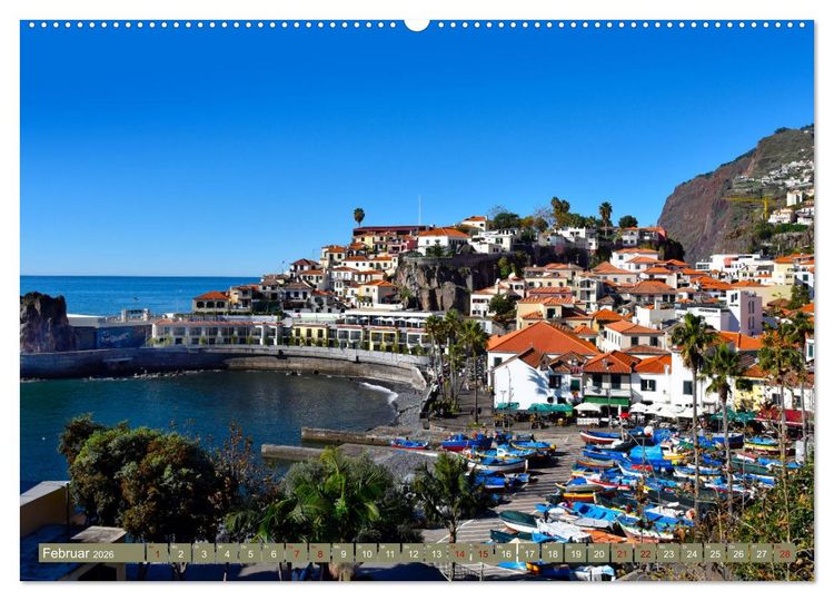 Produktbild: Erlebe mit mir Madeira (Wandkalender 2026 DIN A2 quer), CALVENDO Monatskalender