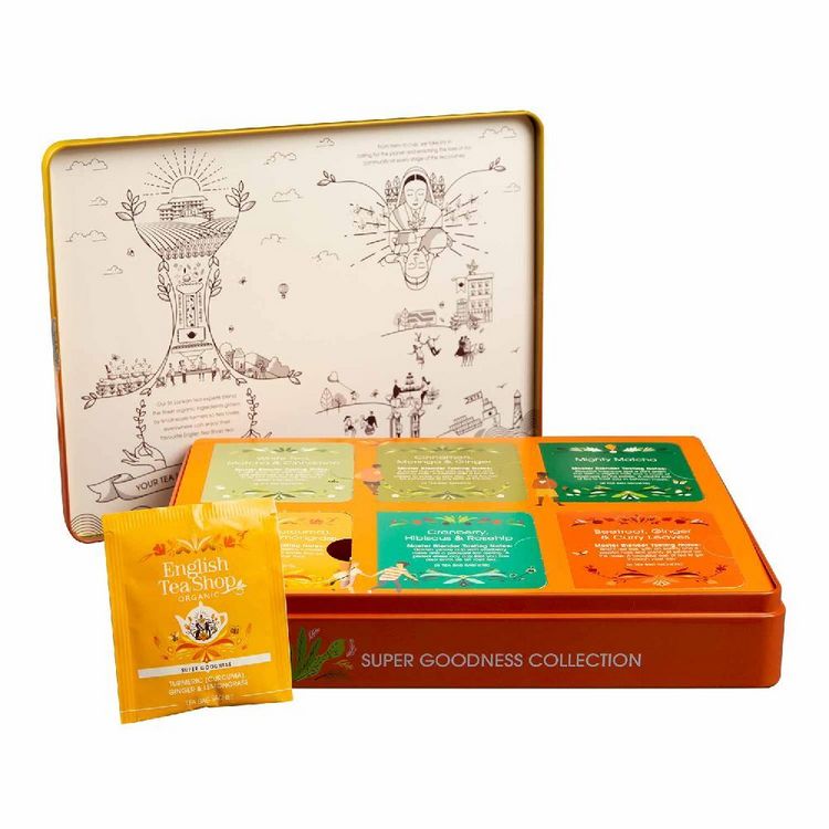 Produktbild: BIO  Tee 36 Beutel Super Goodness Metalldose