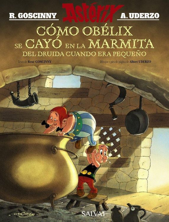 Produktbild: C&oacute;mo Ob&eacute;lix se cay&oacute; en la marmita del druida cuando era peque&ntilde;o