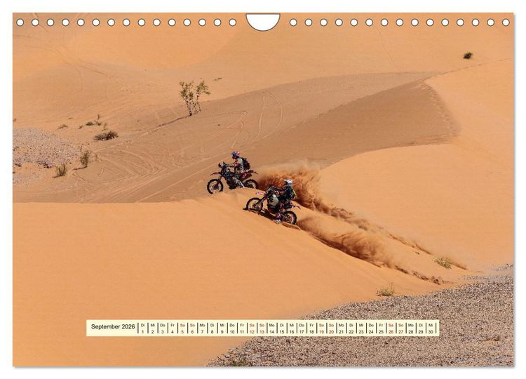Produktbild: Faszination W&uuml;stenrallye (Wandkalender 2026 DIN A4 quer), CALVENDO Monatskalender