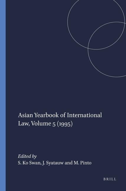 Produktbild: Asian Yearbook International Law, 1995