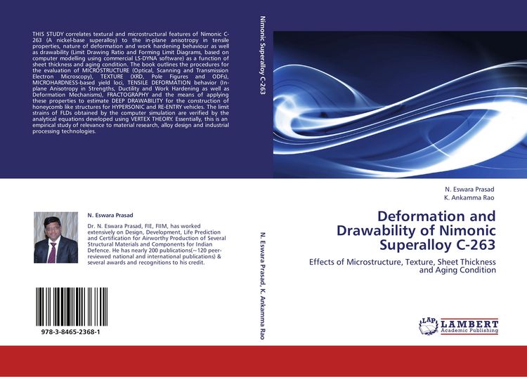 Produktbild: Deformation and Drawability of Nimonic Superalloy C-263