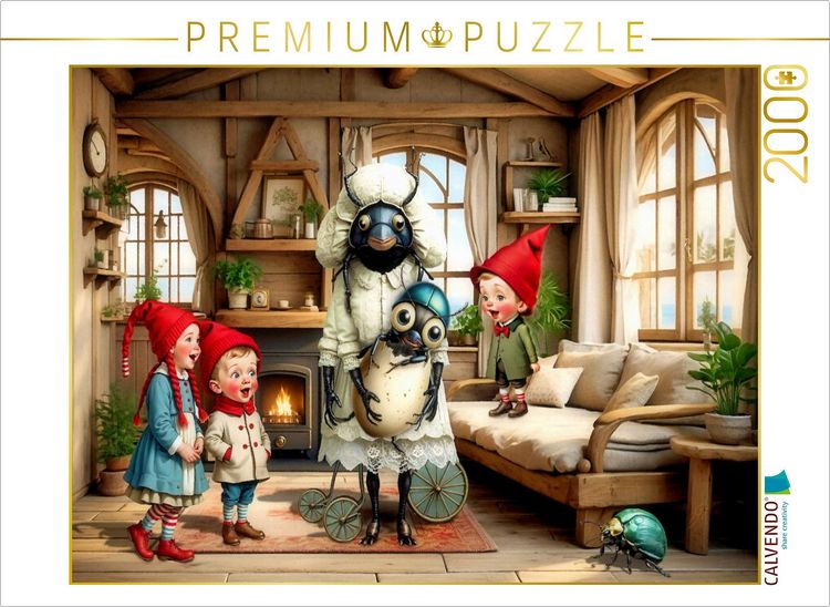 Produktbild: CALVENDO Puzzle Kinderstube | 2000 Teile Lege-Gr&ouml;&szlig;e 90x67cm Foto-Puzzle f&uuml;r gl&uuml;ckliche Stunden