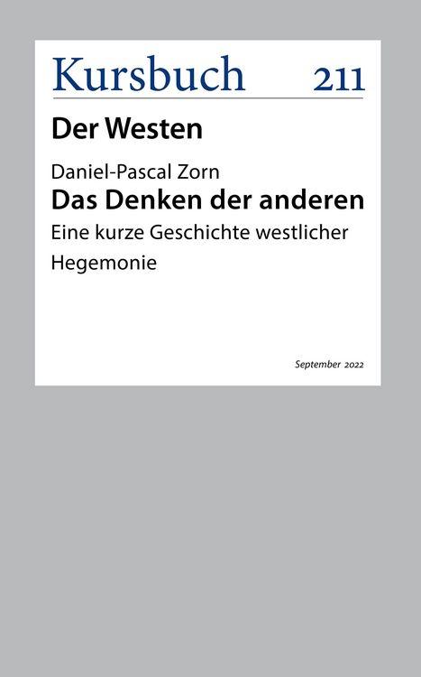 Produktbild: Das Denken der anderen