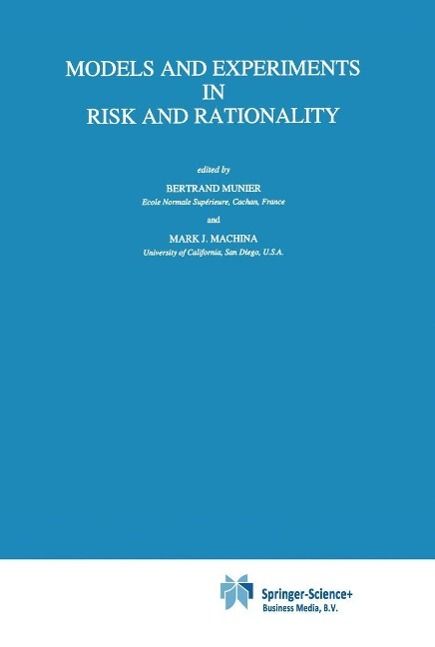 Produktbild: Models and Experiments in Risk and Rationality