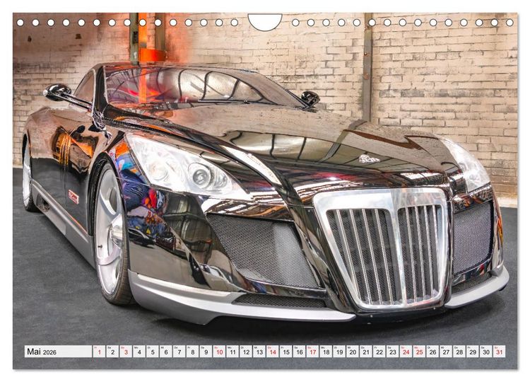 Produktbild: Nationales Auto Museum, Faszination auf R&auml;dern (Wandkalender 2026 DIN A4 quer), CALVENDO Monatskalender