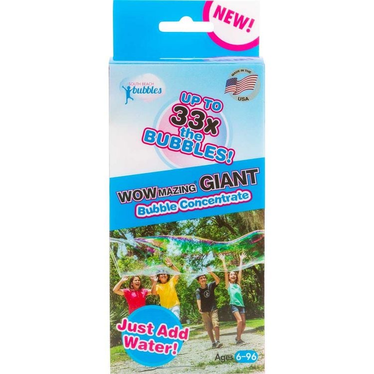 Produktbild: WOWMAZING 505001 - South Beach Bubbles: Riesenseifenblasen-Konzentrat, 3er-Set, Nachf&uuml;llpacks
