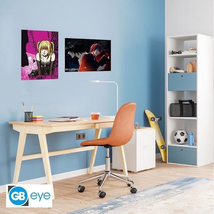 Produktbild: DEATH NOTE Set 2 Chibi Posters - L vs Light & Misa (52x38)
