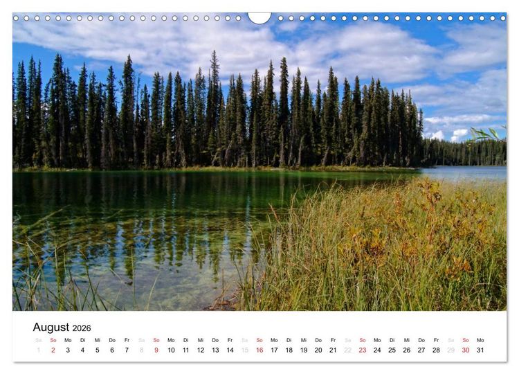 Produktbild: Kanadische Landschaften 2026 (Wandkalender 2026 DIN A3 quer), CALVENDO Monatskalender