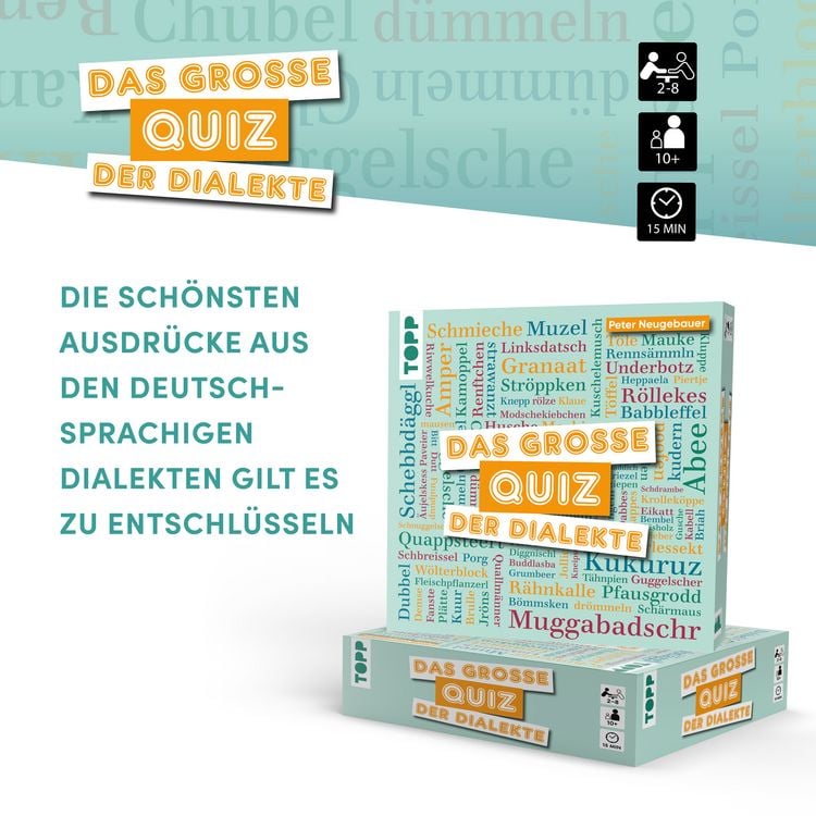Produktbild: Das gro&szlig;e Quiz der Dialekte