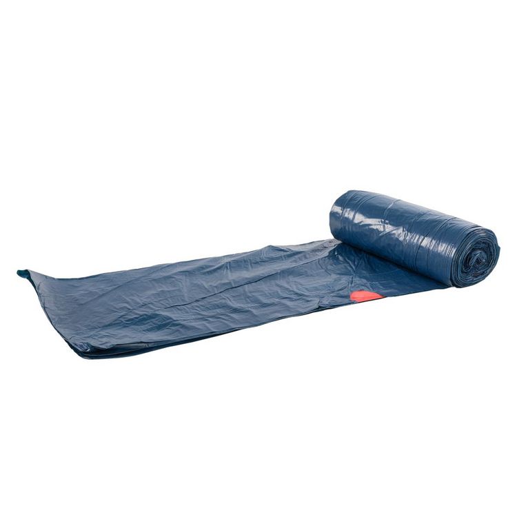 Produktbild: Idena Abfalls&auml;cke mit Zugband extra stark rei&szlig;fest 40&micro; 120l blau 70x100cm 10 St&uuml;ck