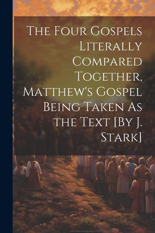 Produktbild: The Four Gospels Literally Compared Together, Matthew's Gospel Being Taken As the Text [By J. Stark]