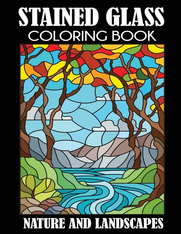 Produktbild: Stained Glass Coloring Book