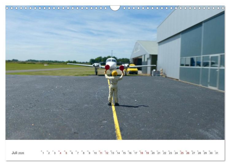 Produktbild: Follow me - fliegen anders erleben (Wandkalender 2026 DIN A3 quer), CALVENDO Monatskalender