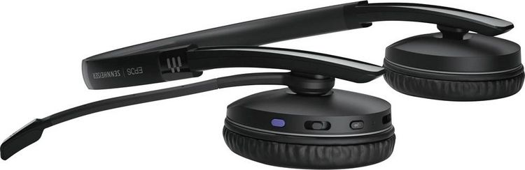 Produktbild: EPOS On Ear Headset Bluetooth&reg; Stereo Schwarz Noise Cancelling Lautst&auml;rkeregelung, Mikrofon-Stummschaltung Telefon