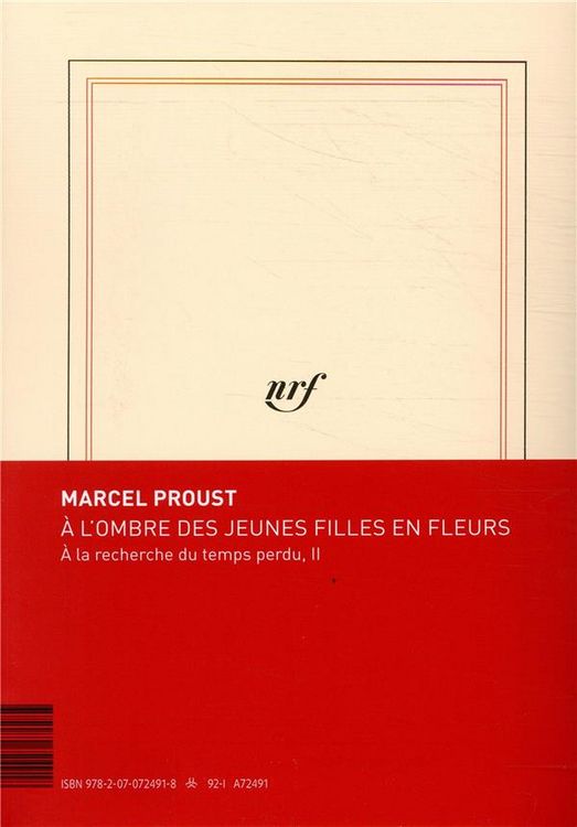 Produktbild: A la recherche du temps perdu