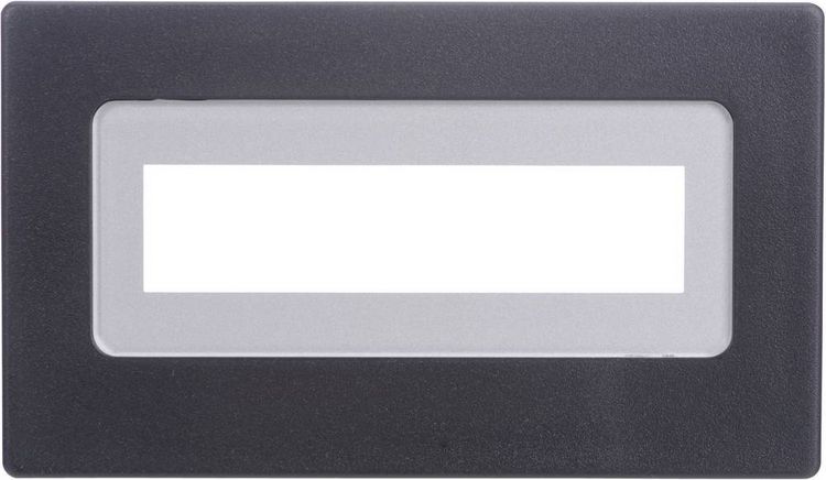 Produktbild: H-Tronic FR 216 Frontrahmen Schwarz Passend f&uuml;r (Display): LC-Display 16 x 2 (B x H x T) 91 x 53 x 20 mm Kunststoff