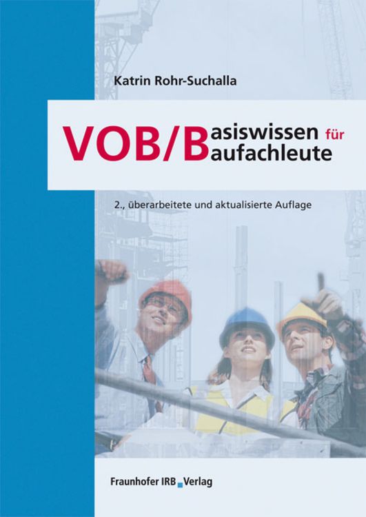 Produktbild: VOB/B - Basiswissen f&uuml;r Baufachleute