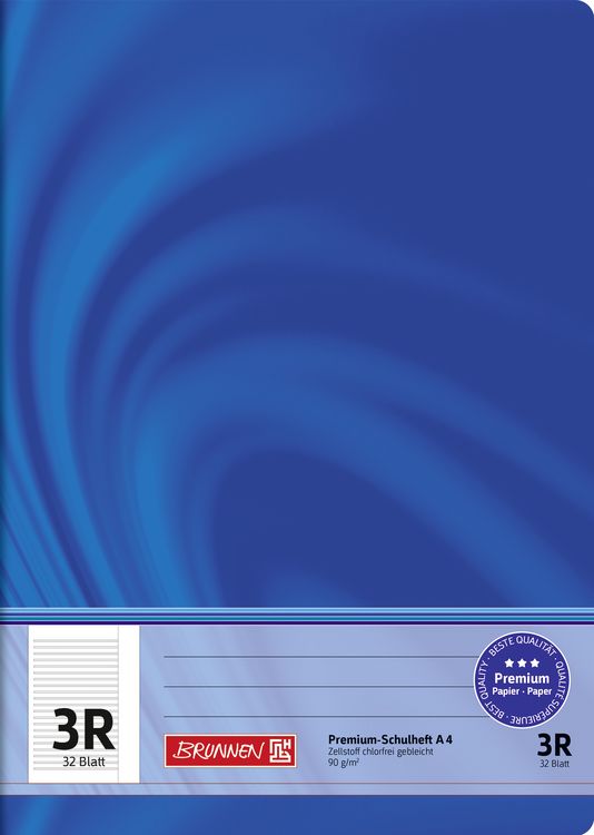 Produktbild: Brunnen SchulheftA4 Vivendi Lin 3R 32Bl