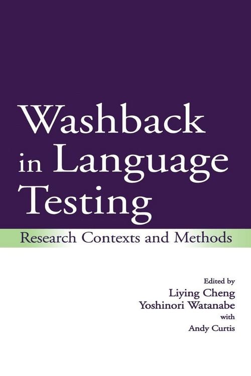 Produktbild: Washback in Language Testing