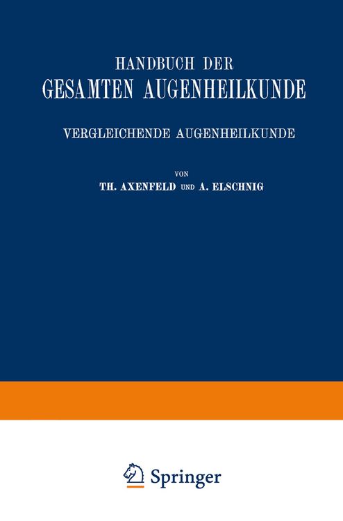 Produktbild: Handbuch der Gesamten Augenheilkunde
