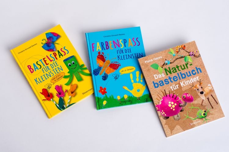 Produktbild: Das Naturbastelbuch f&uuml;r Kinder. 41 Projekte zum Basteln mit allem, was Wald, Wiese und Strand hergeben