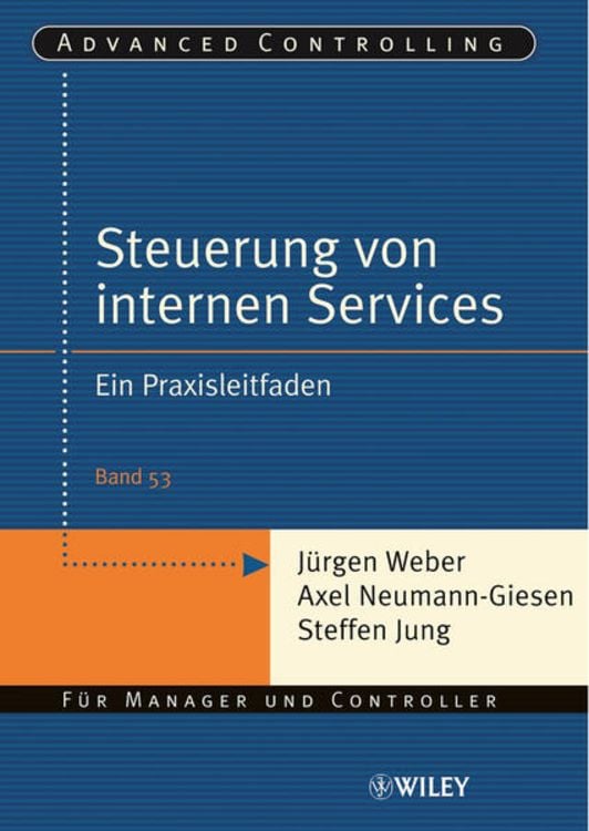 Bild vom Artikel Steuerung interner Servicebereiche vom Autor Jürgen Weber