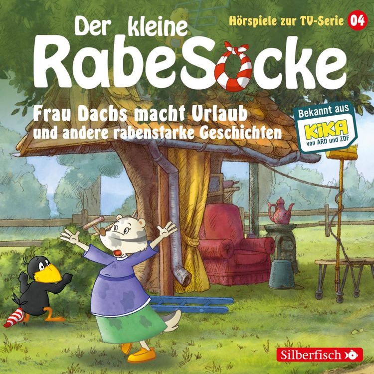 Bild vom Artikel Frau Dachs macht Urlaub, Ein Tanzkleid für Frau Dachs, Rette sich, wer kann! (Der kleine Rabe Socke - Hörspiele zur TV Serie 4) (Hörspiel) vom Autor Katja Grübel