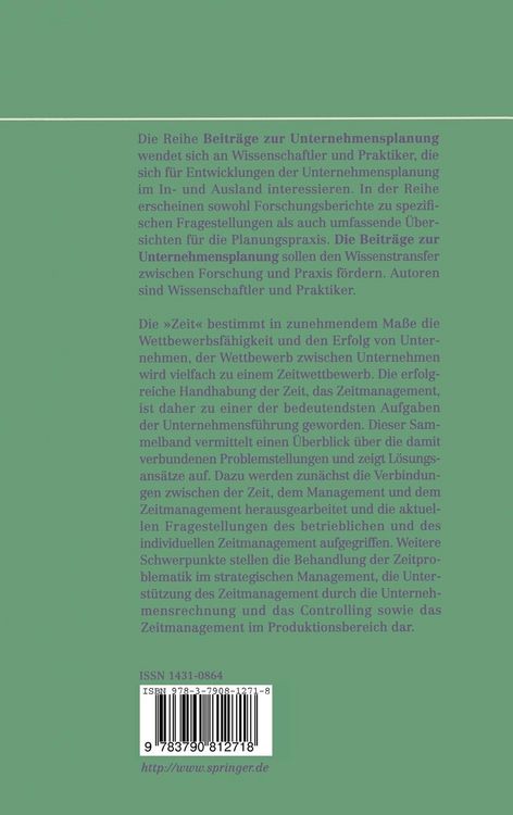 Produktbild: Management und Zeit