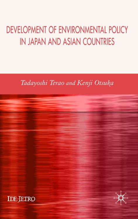 Produktbild: Development of Environmental Policy in Japan and Asian Countries