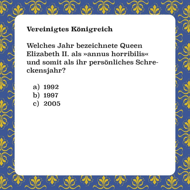 Produktbild: Royals-Quiz