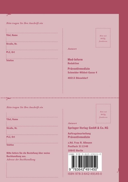 Produktbild: Pr&auml;ventivmedizin