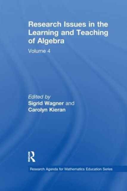 Produktbild: Research Issues in the Learning and Teaching of Algebra