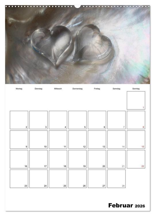 Produktbild: Ein herzliches Jahr (hochwertiger Premium Wandkalender 2026 DIN A2 hoch), Kunstdruck in Hochglanz