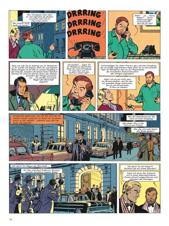 Produktbild: Blake und Mortimer Bibliothek 7: Die Diamanten-Aff&auml;re