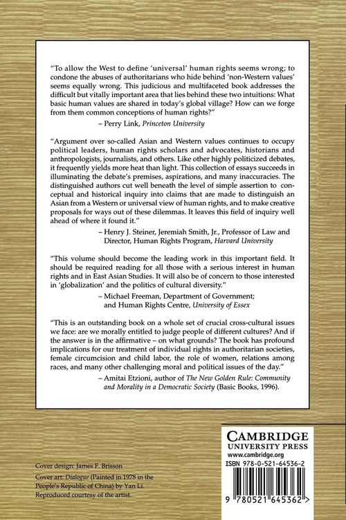 Produktbild: The East Asian Challenge for Human Rights