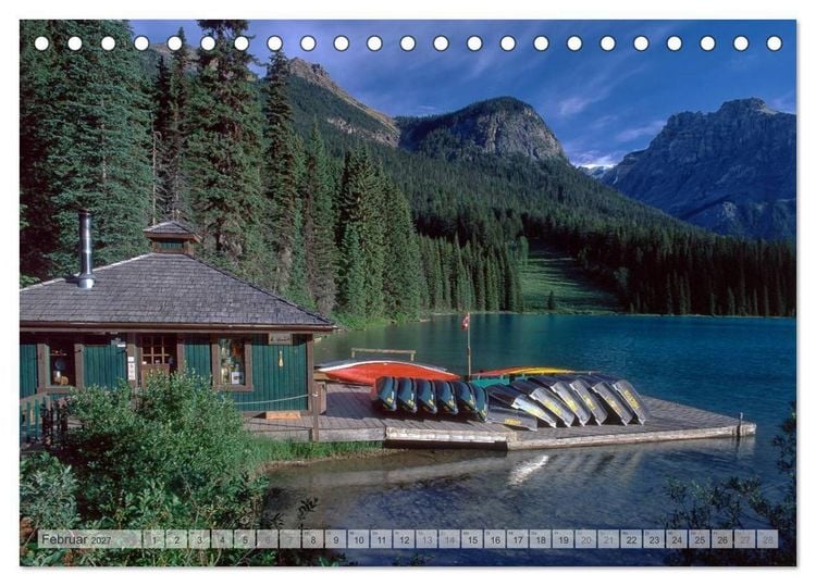 Produktbild: KANADA Christian Heeb (Tischkalender 2027 DIN A5 quer), CALVENDO Monatskalender