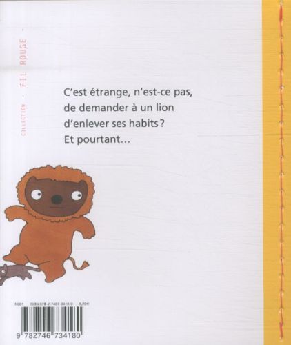 Produktbild: C'est l'heure du bain, petit lion