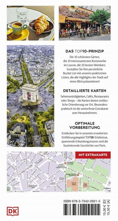 Produktbild: TOP10 Reisef&uuml;hrer Paris