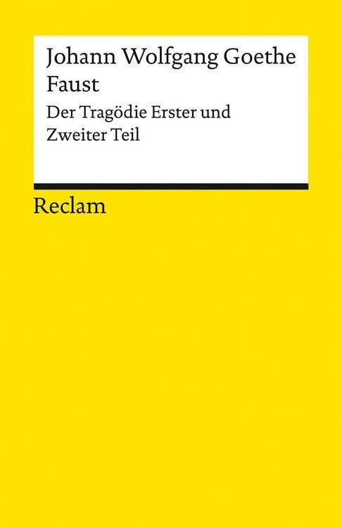 Produktbild: Faust. Der Trag&ouml;die Erster und Zweiter Teil