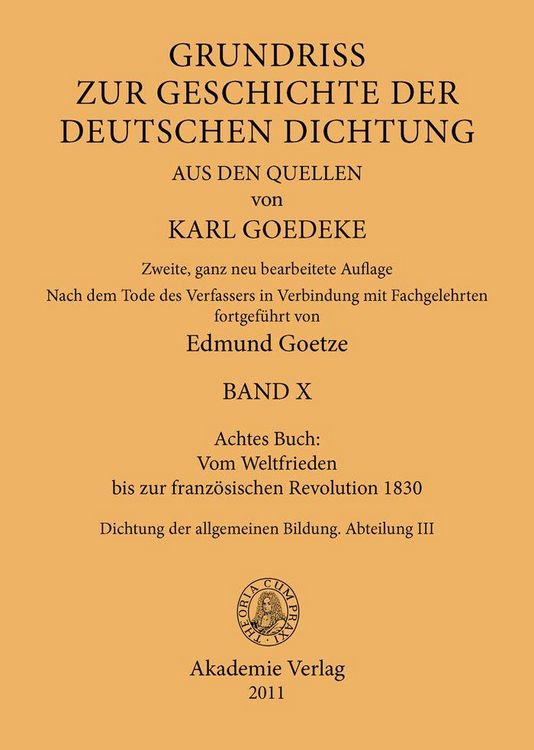 Produktbild: Achtes Buch: Vom Weltfrieden bis zur franz&ouml;sischen Revolution 1830