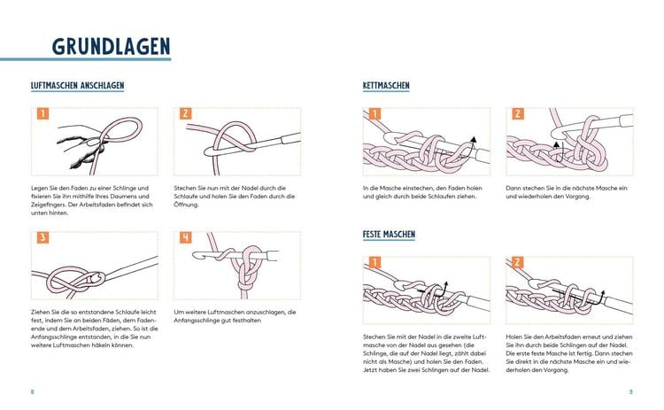 Produktbild: Hej. Mit Bast-Garn h&auml;keln super easy