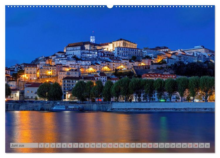 Produktbild: Von Porto bis an die Algarve (Wandkalender 2026 DIN A2 quer), CALVENDO Monatskalender